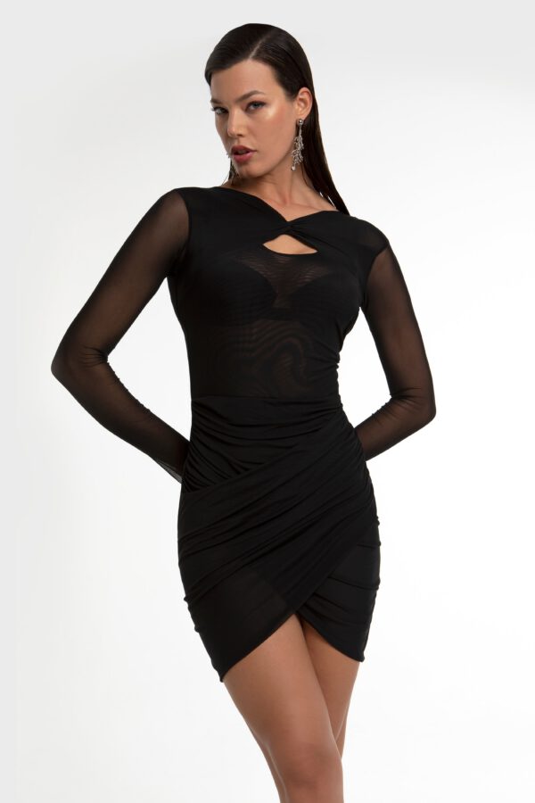 VESTIDO CURTO ARTEMIS PRETO