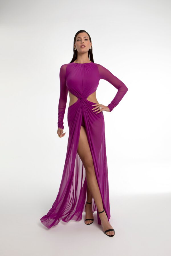VESTIDO APHRODITE FUCSIA