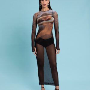 VESTIDO MINERVA ESTAMPA VÊNUS