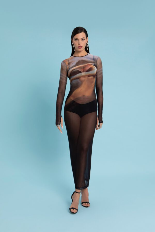 VESTIDO MINERVA ESTAMPA VÊNUS - Image 2