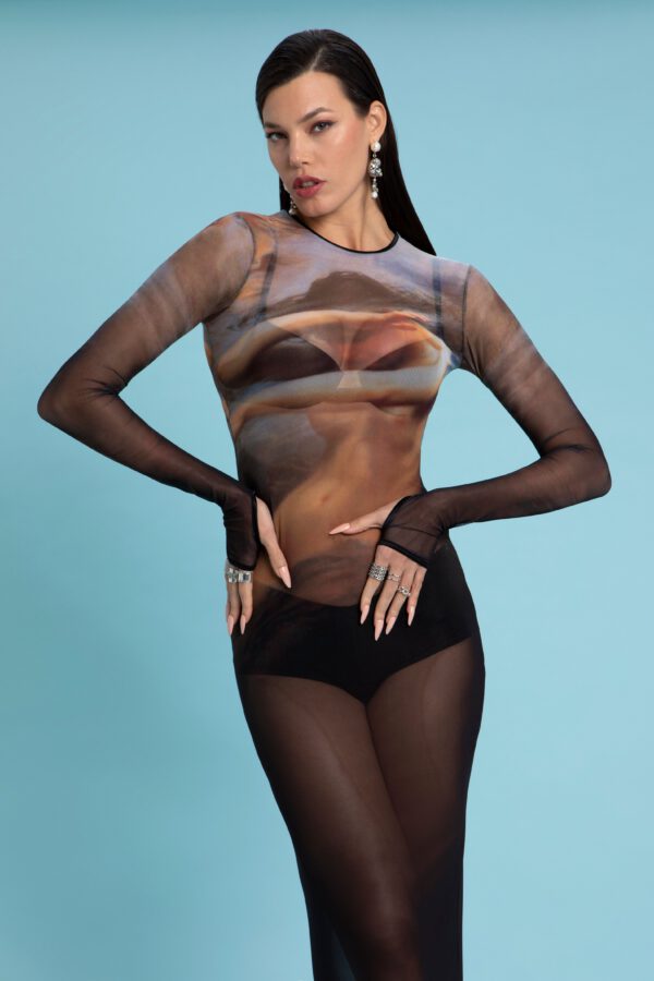 VESTIDO MINERVA ESTAMPA VÊNUS - Image 3