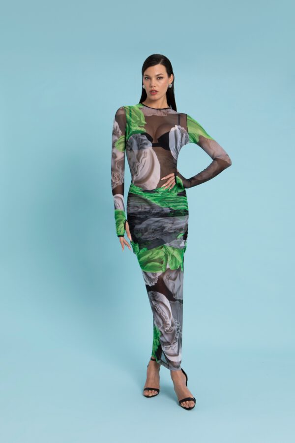 VESTIDO SELENE ESTAMPA ATHENAS - Image 2